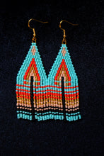 Load image into Gallery viewer, w̓anák : sweetheart - aquamarine 24k gold